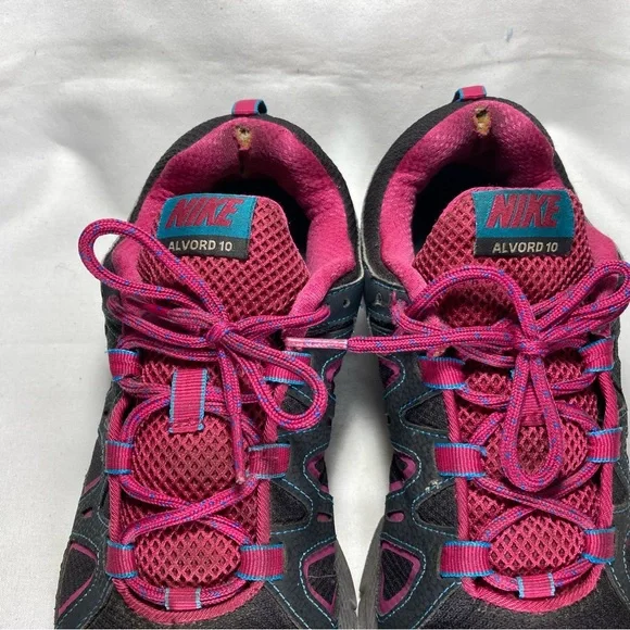 Nike Air Alvord 10 Trail Women's Running Shoes Gray/Pink 512039-005 Size 10 - Picture 7 of 11